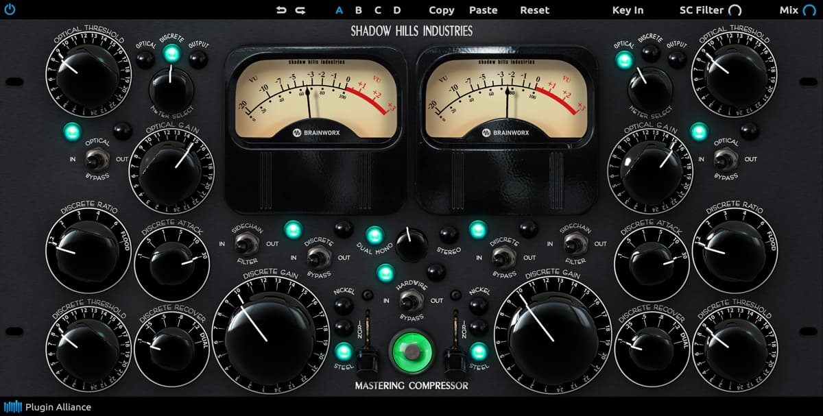 Plugin Alliance Shadow Hills Mastering Compressor