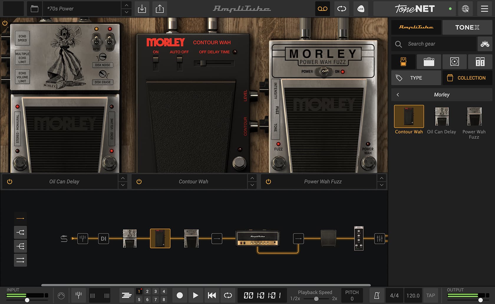 AmpliTube Morley Collection