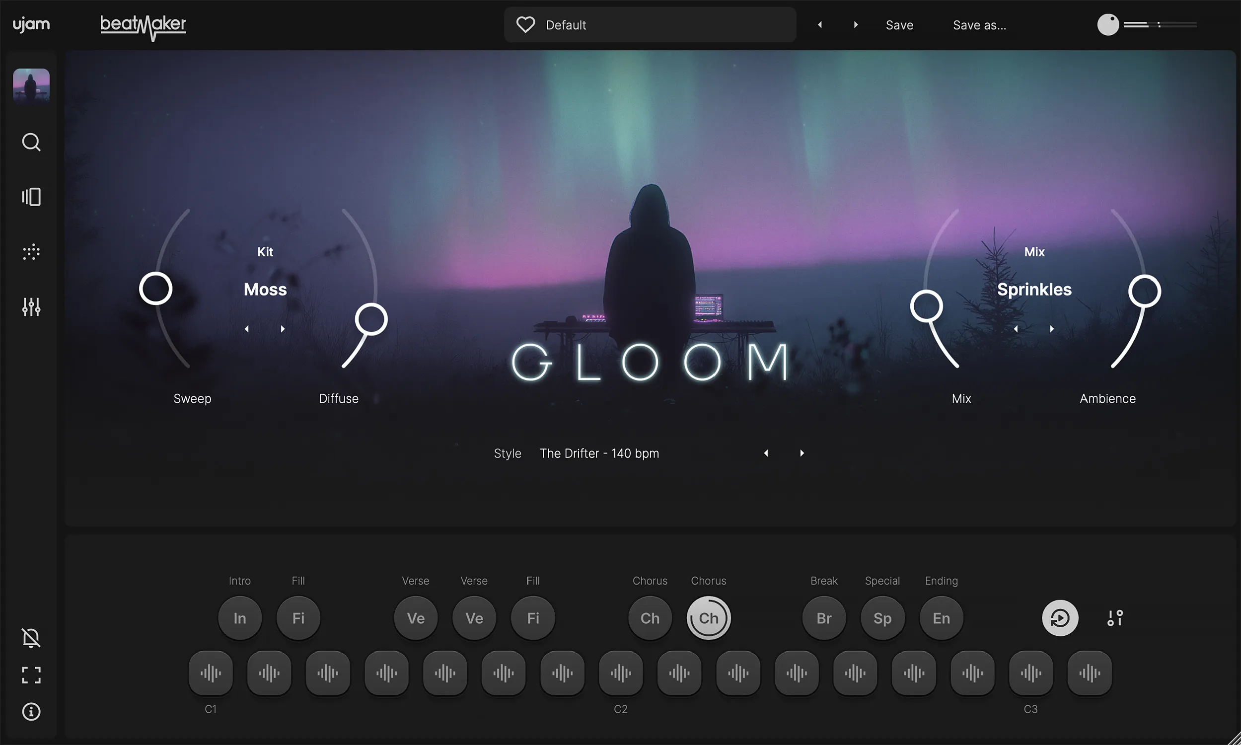 UJAM Beatmaker GLOOM